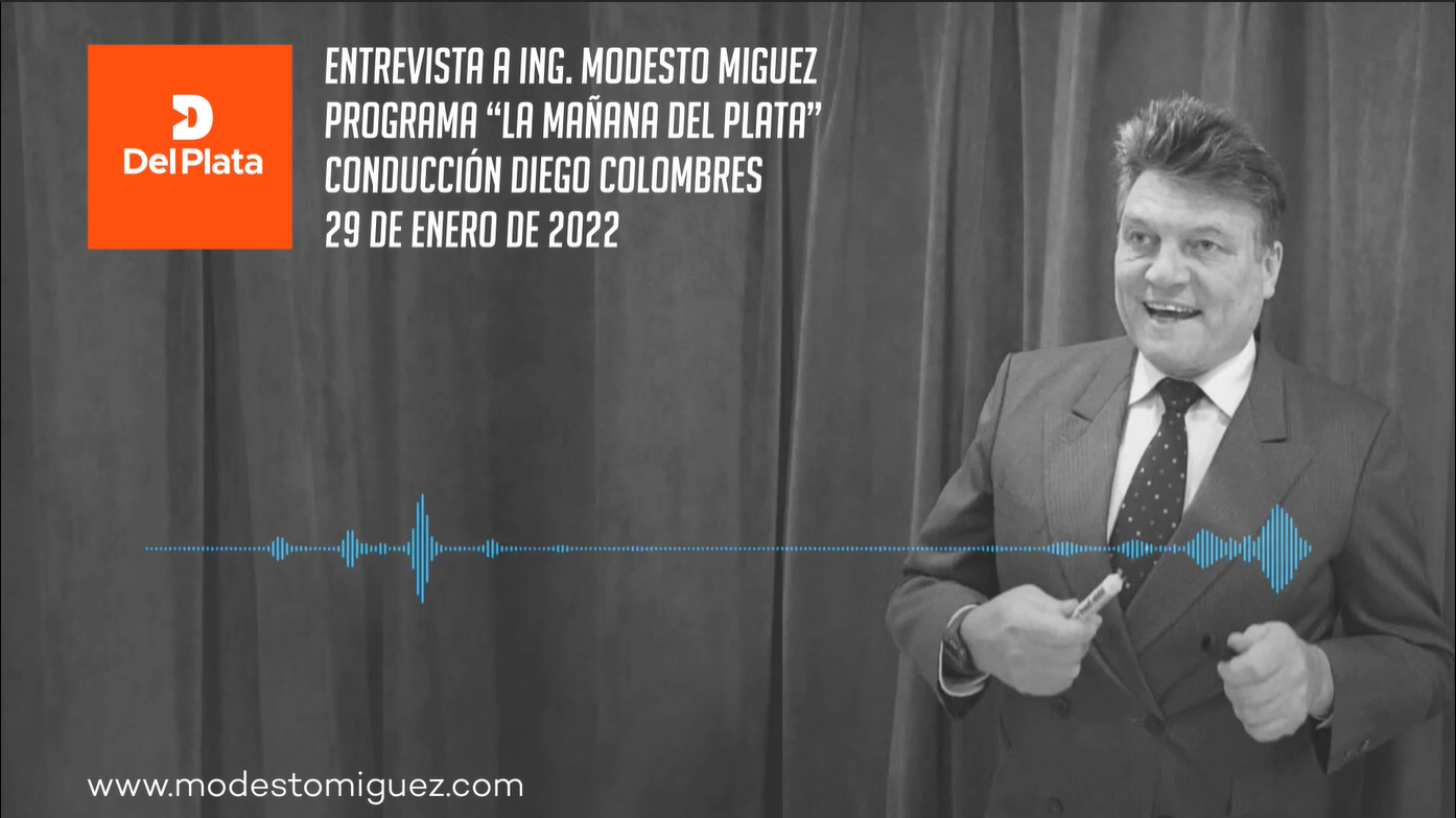 Entrevista a Ing. Modesto Miguez CPP en Radio del Plata